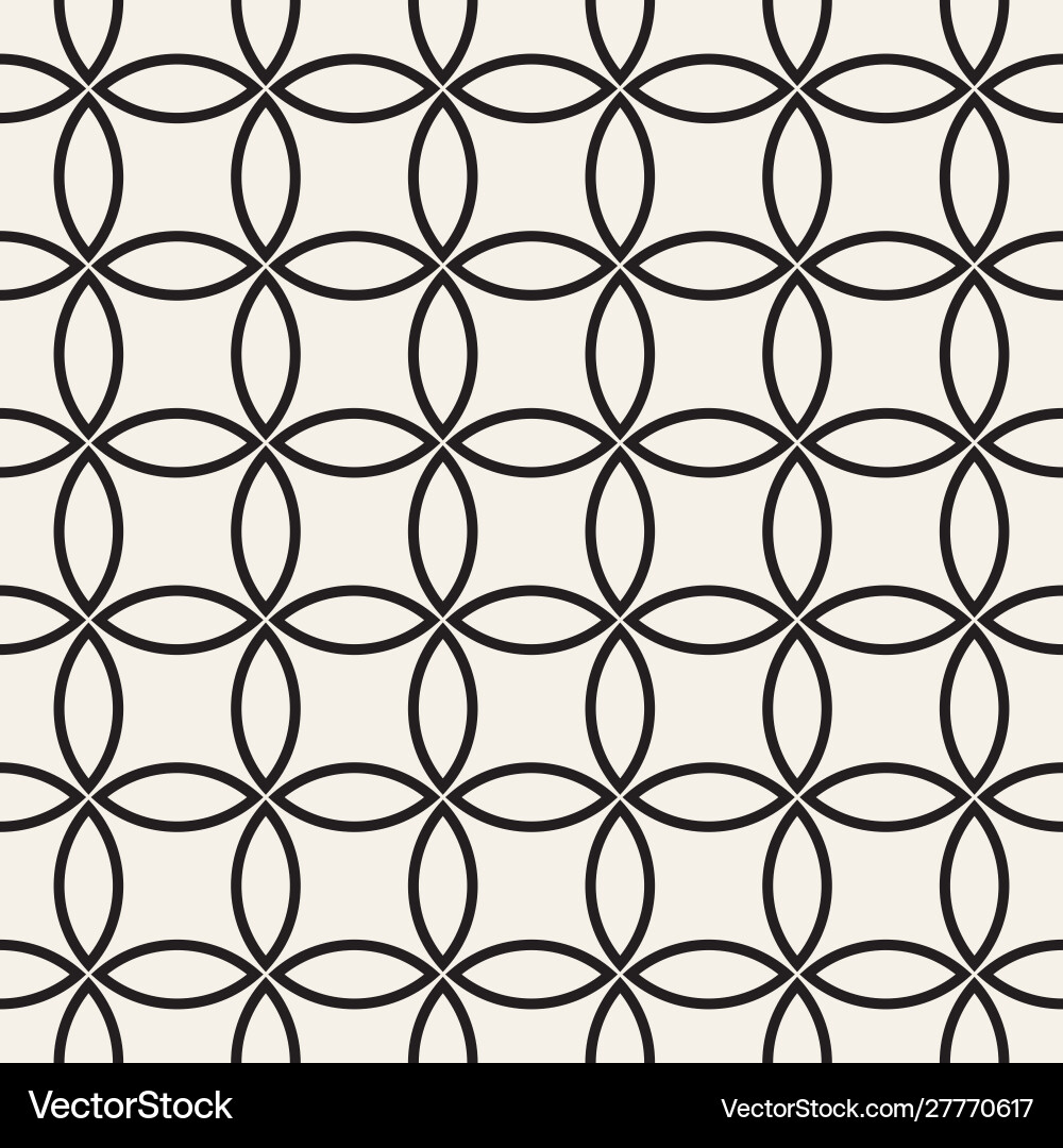 Geometric Lattice Pattern vector image