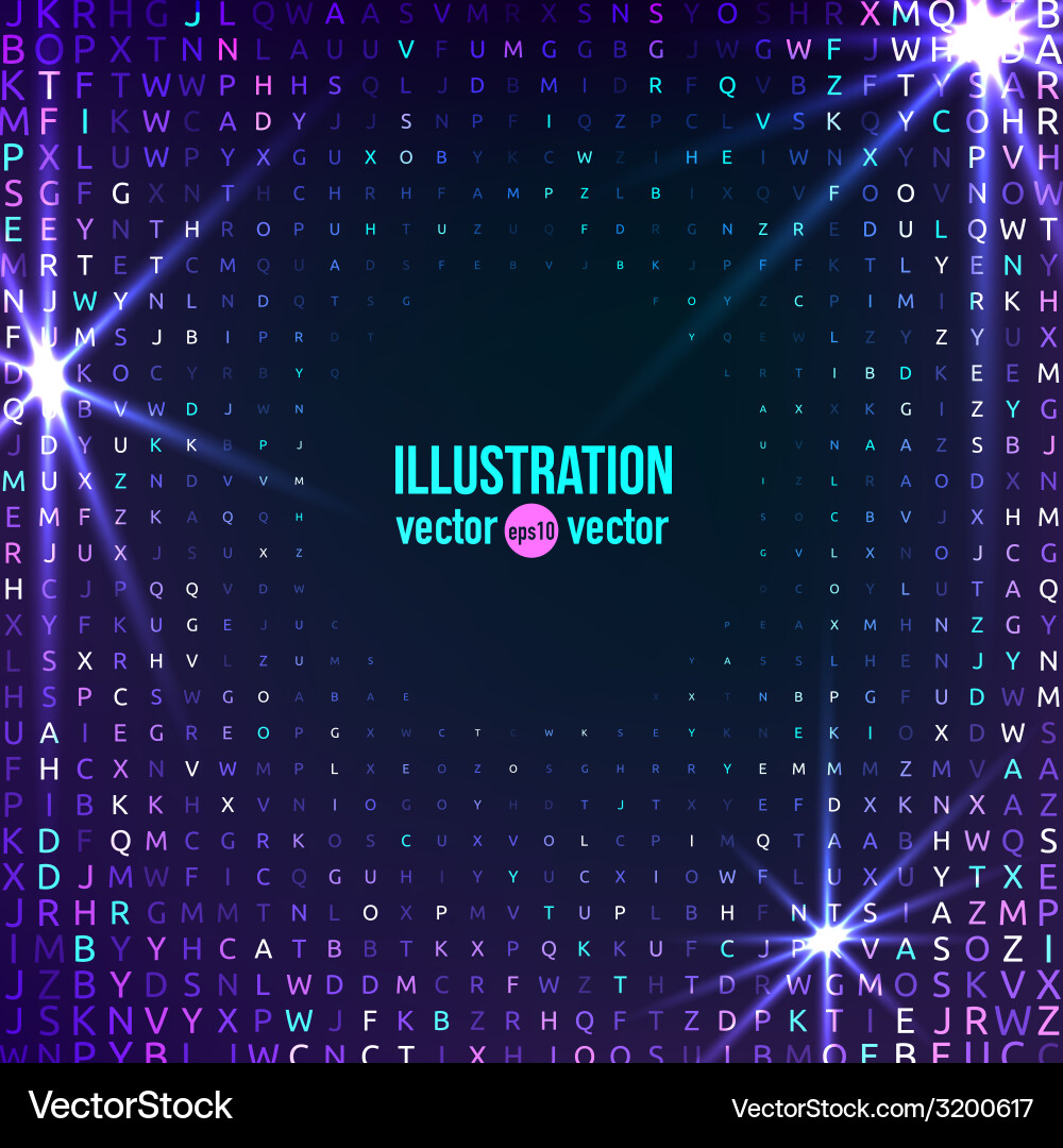 Halftone background for text template vector image