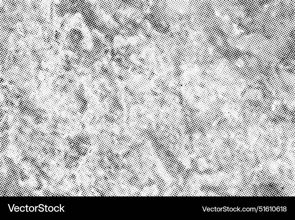 Black dots pattern grunge halftone effect Vector Image