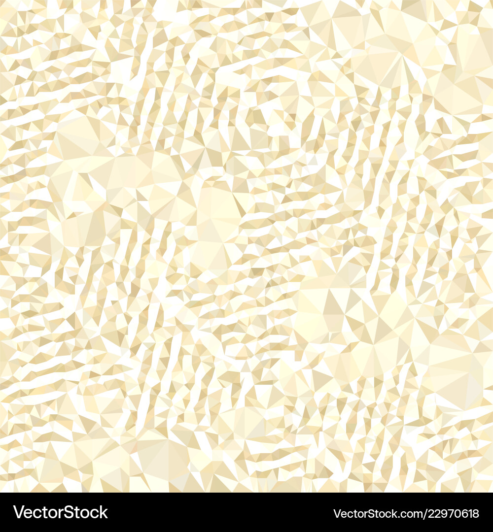 Gold triangular low poly mosaic abstract pattern Gold triangular low poly mosaic abstract pattern vector image