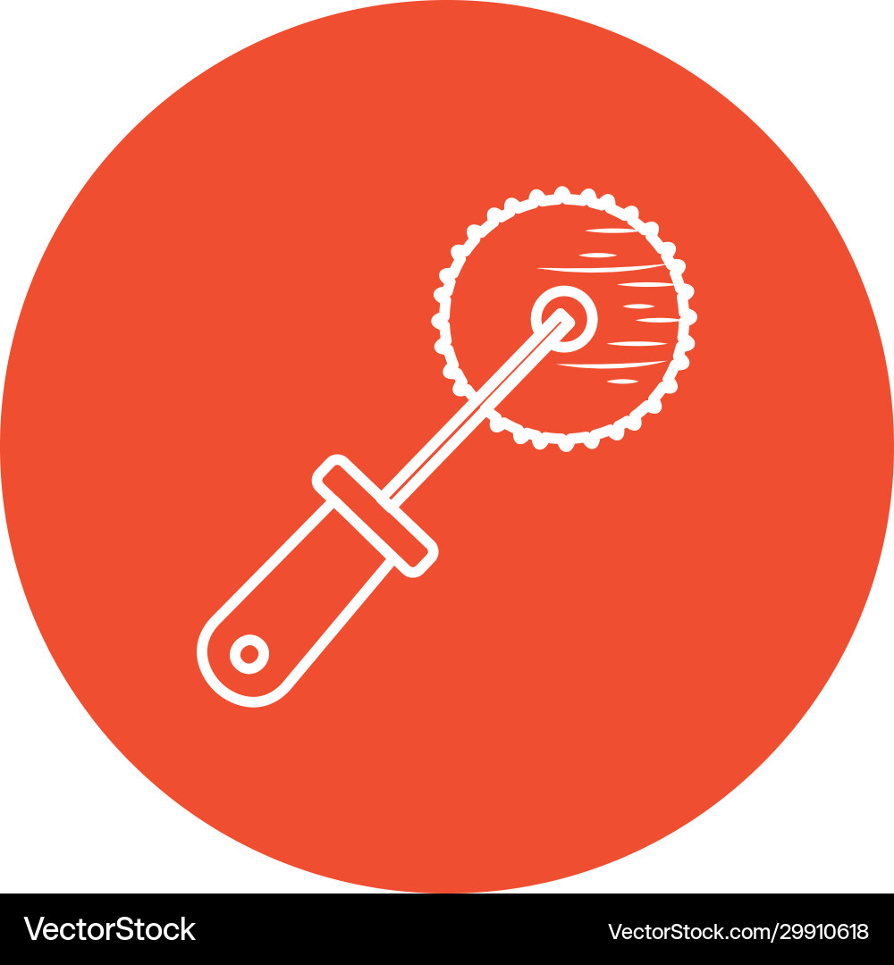 Isolated roller docker block style icon vector image