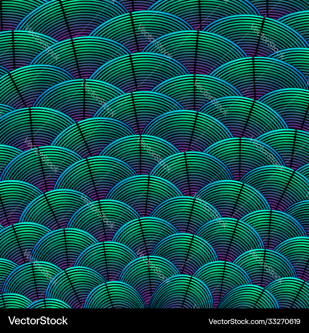Feather styled background with curved lines Feather styled background with curved lines vector image