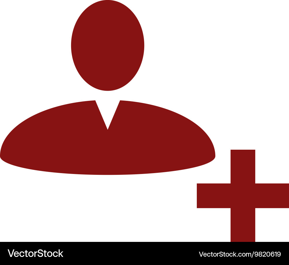 User profile web icon Vector Image