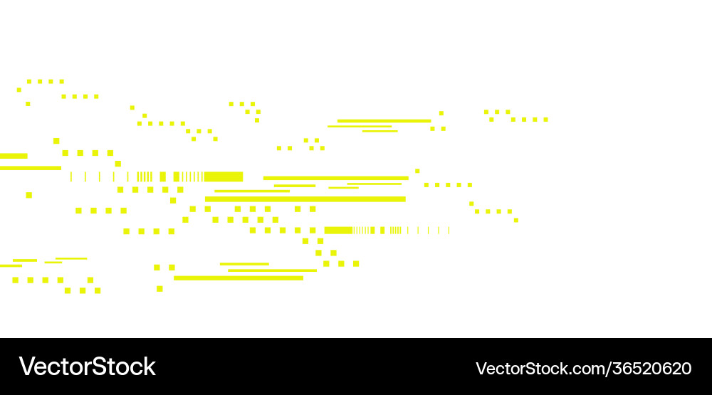 Abstract tech background with simple object Vector Image