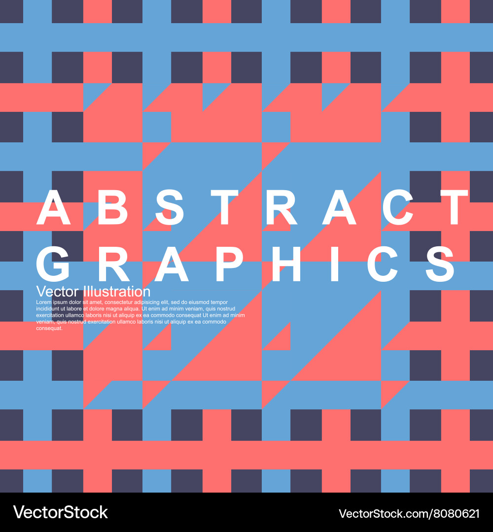 Abstract patterns of color composition background Vector Image