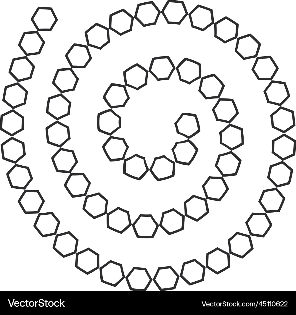 Abstract futuristic spiral maze pattern template Abstract futuristic spiral maze pattern template vector image