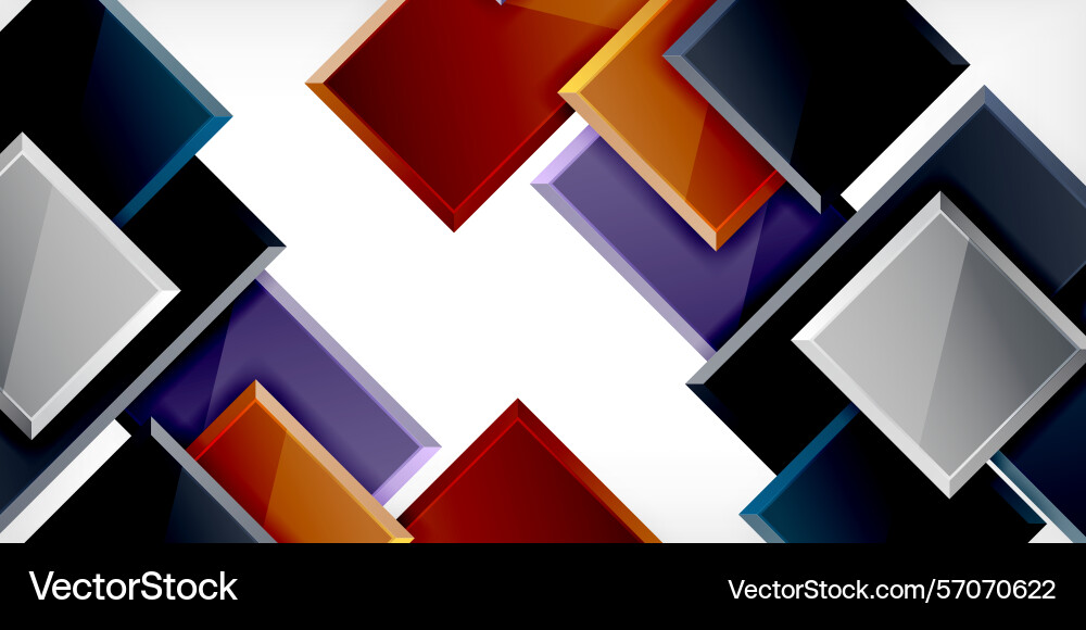 Abstract geometric shapes overlap creating Abstract geometric shapes overlap creating vector image