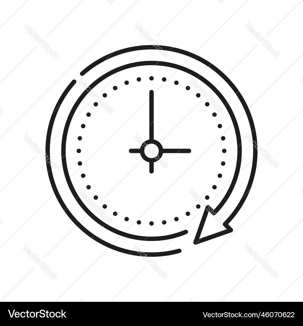 Alarm Stopwatch isolierte Uhr Timer Kontur Symbol Alarm Stopwatch isolierte Uhr Timer Kontur Symbol vektorbild