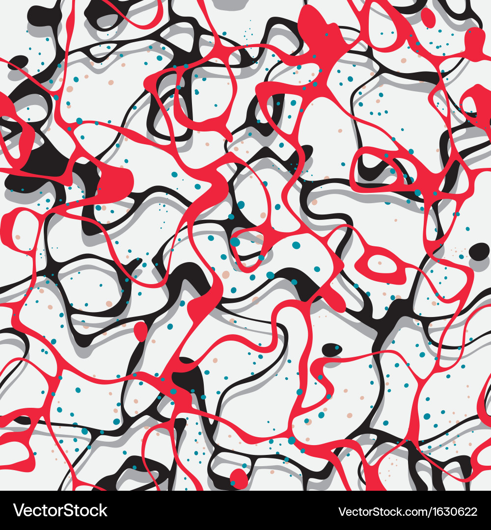 Complex Network Pattern vector image