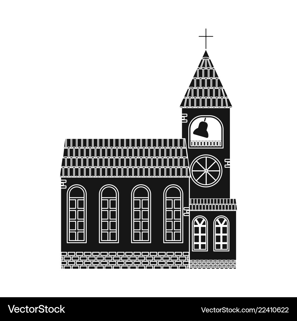 Design of building and front icon set Vector Image