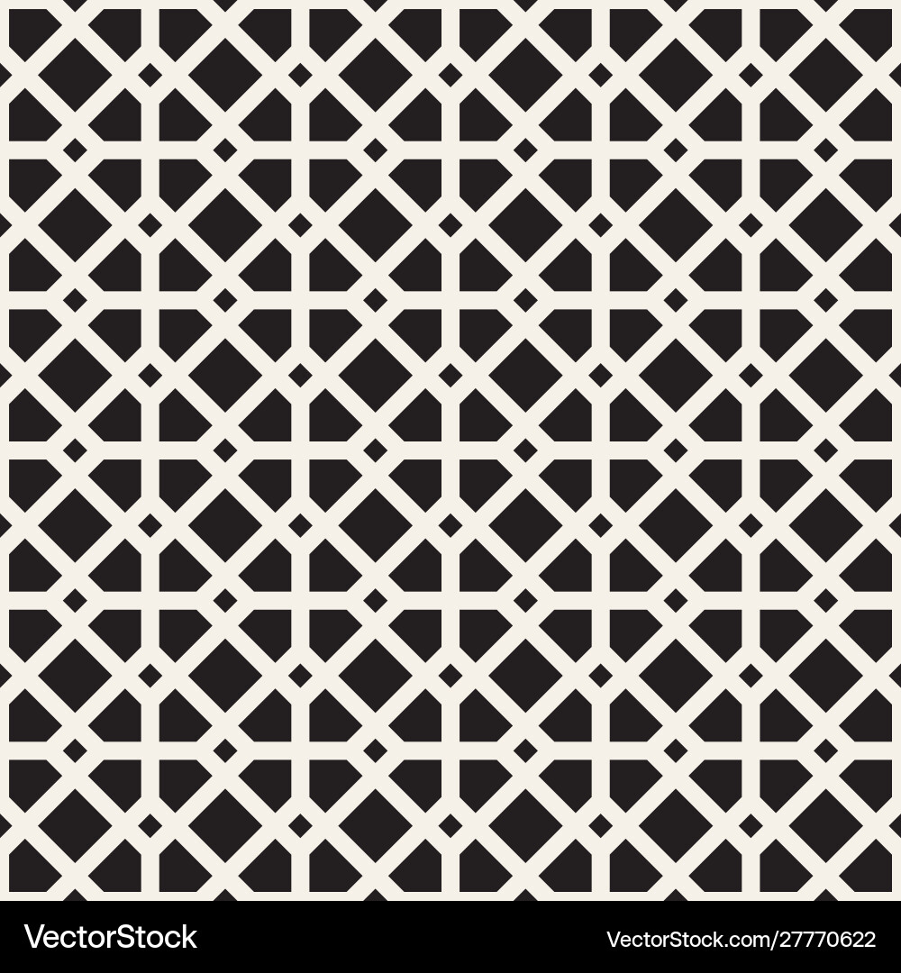 Geometric Lattice Pattern vector image