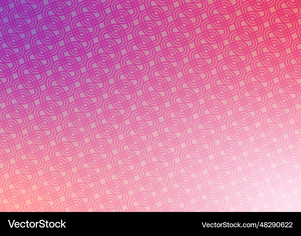 Pink square line connect pattern geometric vector image