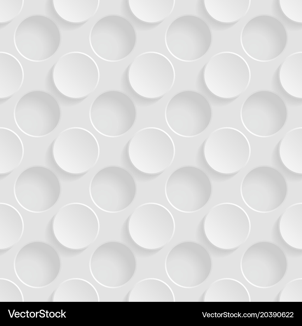 Seamless pattern with circles Vector Image