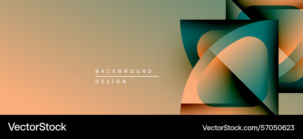 Abstract geometric shapes overlap creating Abstract geometric shapes overlap creating vector image
