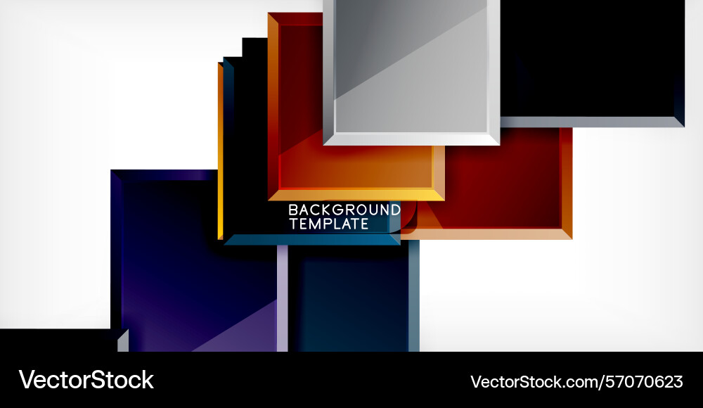 Abstract geometric shapes overlap creating Abstract geometric shapes overlap creating vector image