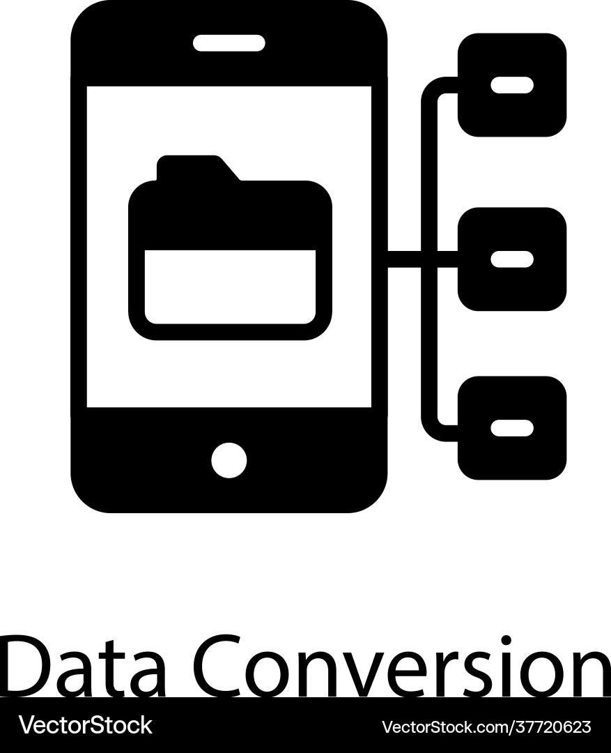 Data conversion vector image