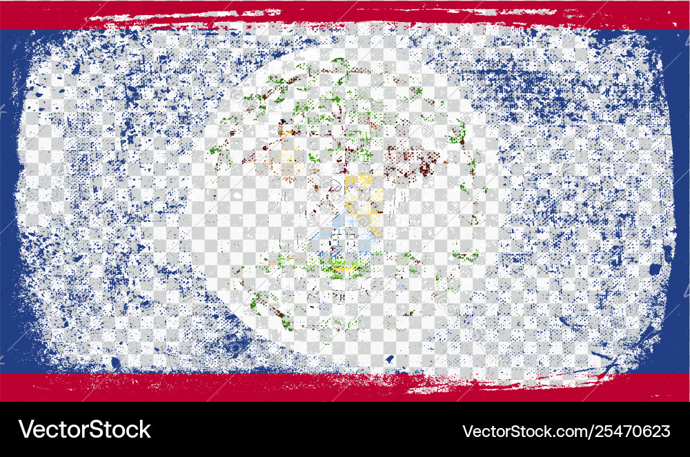 Grounge-styled flag Grounge-styled flag vector image