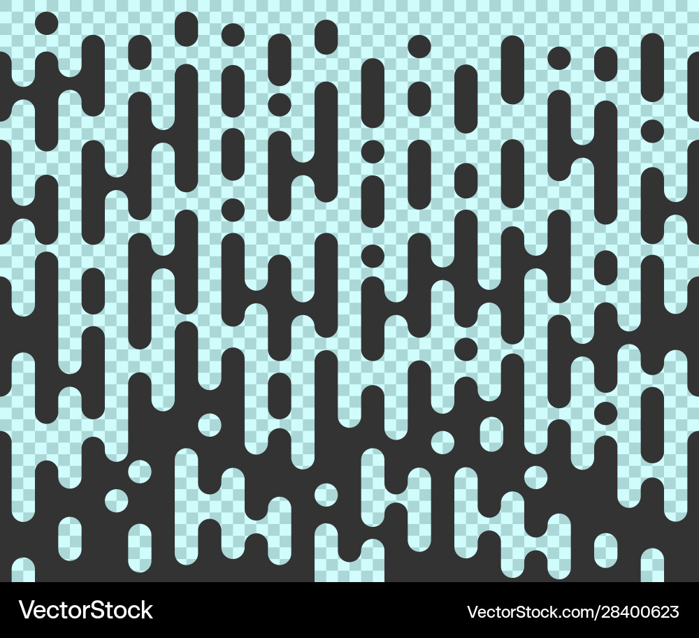 Horizontal repeatable halftone lines seamless vector image