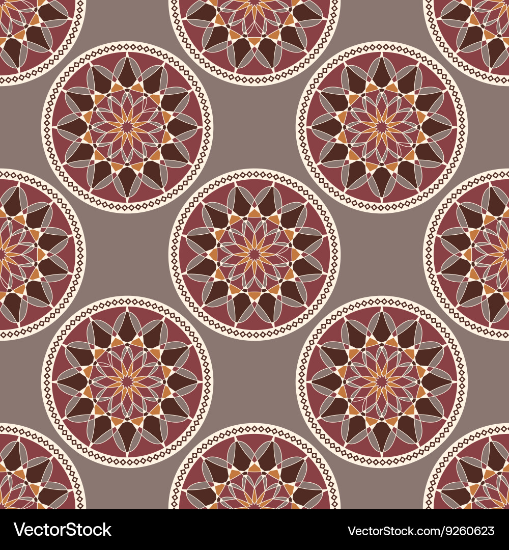 Seamless pattern withcolored coins Vector Image
