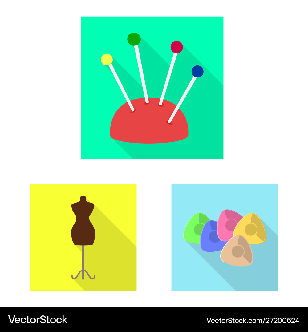 Craft and handcraft icon Craft and handcraft icon vector image