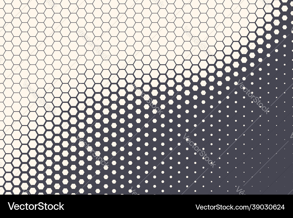 Halftone hexagonal pattern texture abstract Halftone hexagonal pattern texture abstract vector image