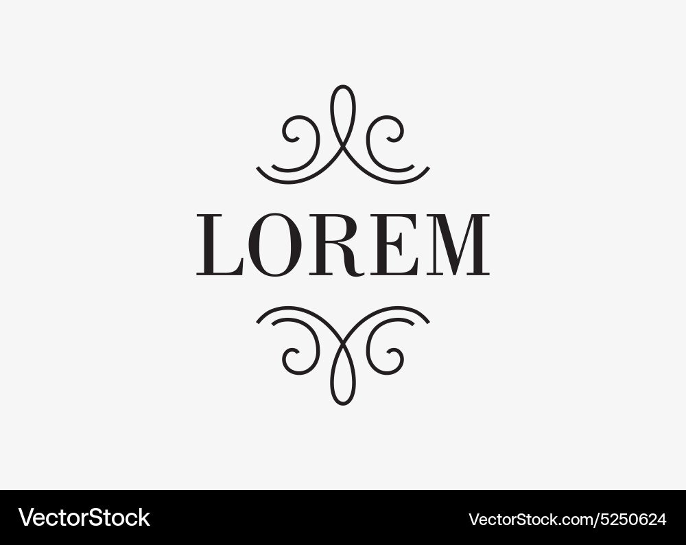 Logo design template Royalty Free Vector Image