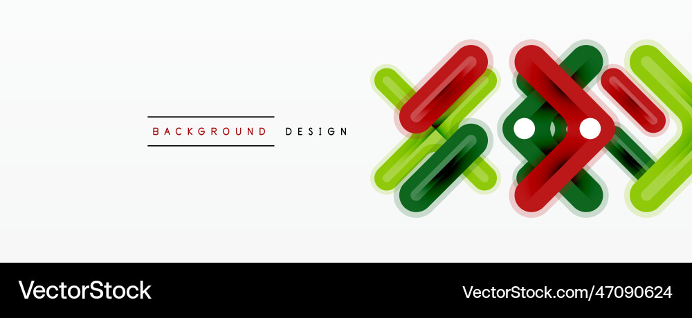 Minimal geometric background cross line design Minimal geometric background cross line design Vector Image