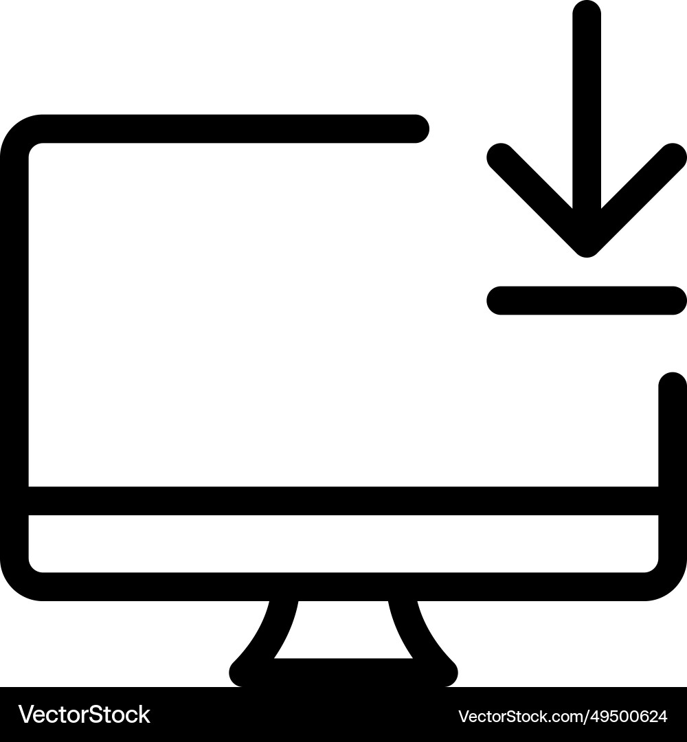 Moving or storing file in local folder Vector Image