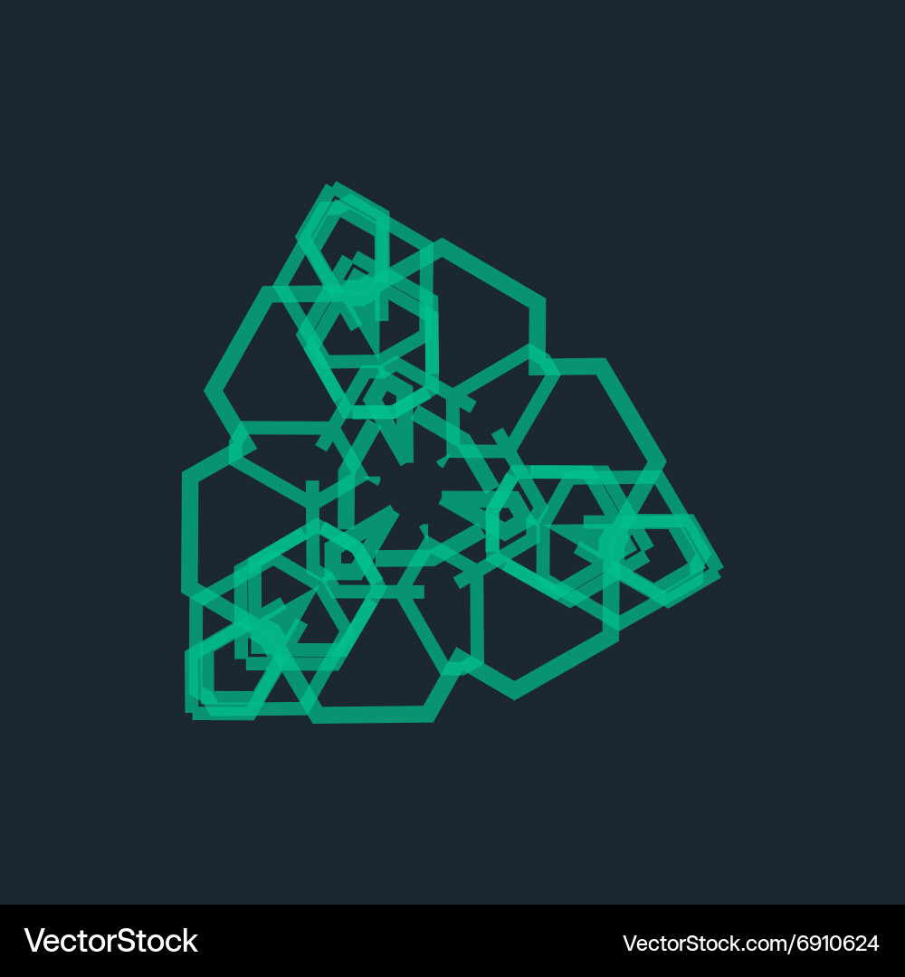 Ornamental background with pattern style Vector Image