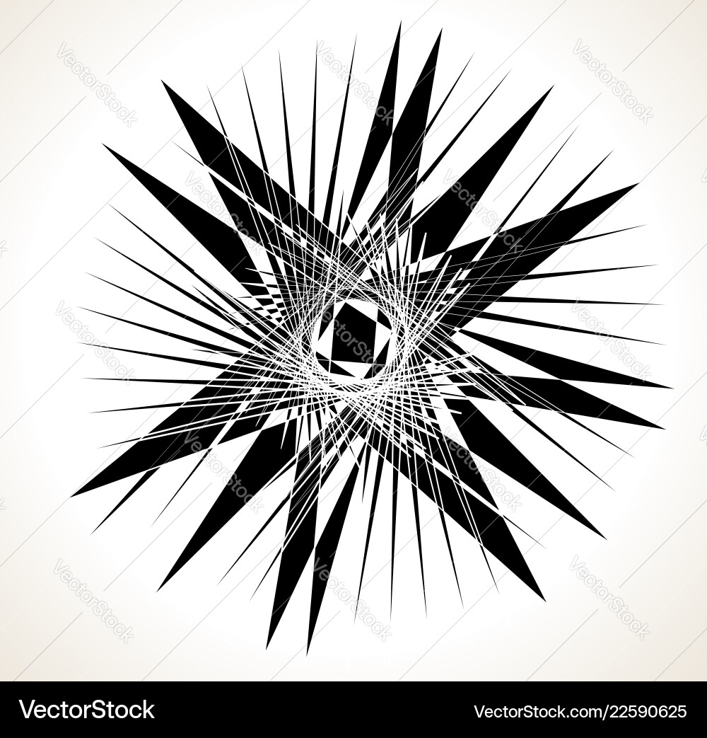 Geometric edgy random shape abstract textured Geometric edgy random shape abstract textured Vector Image