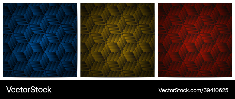 Geometric pattern with polygonal shape Vector Image