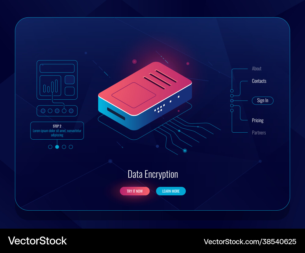 Internet hub router traffic splitter data Internet hub router traffic splitter data vector image
