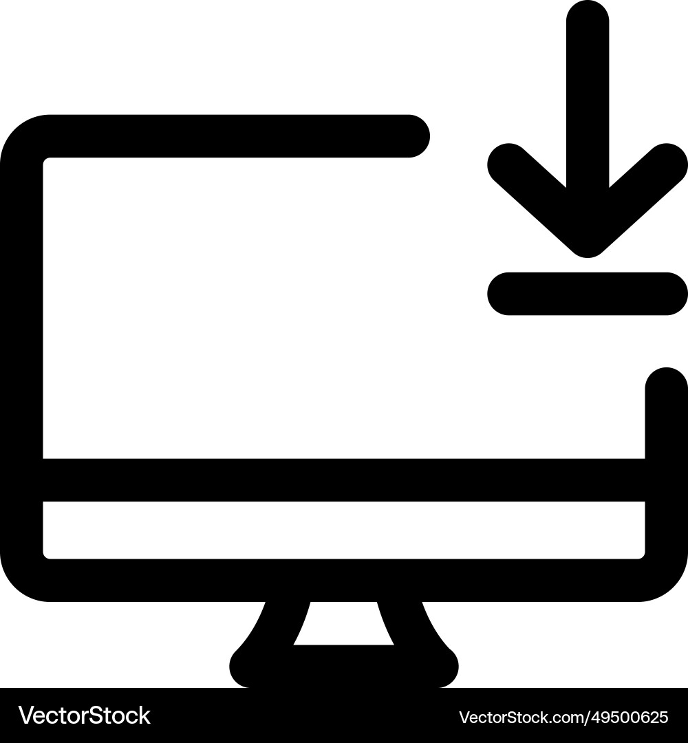 Moving or storing file in local folder Vector Image