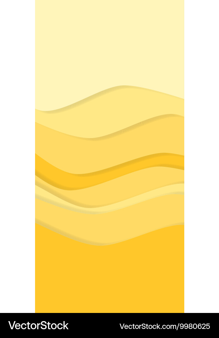 Sand curve wave line background vector image