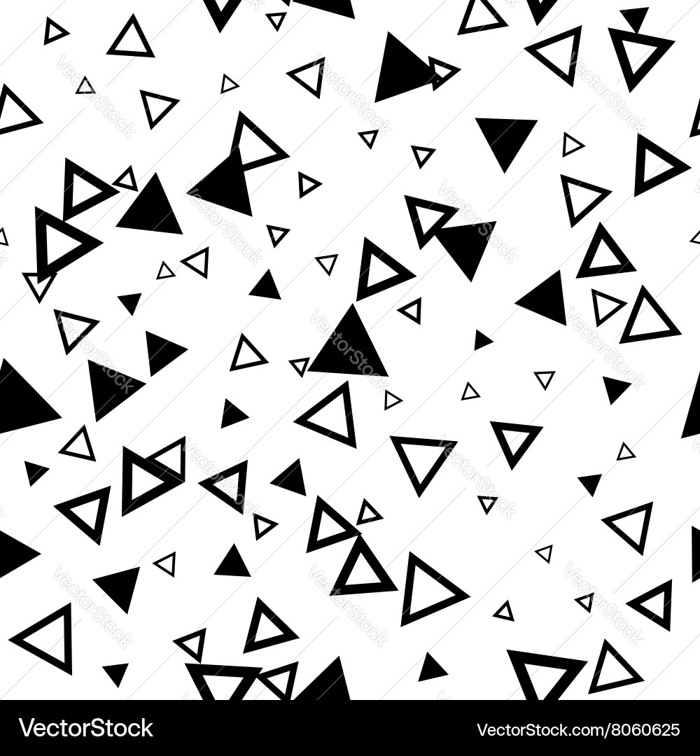 Triangular Pattern Vector Image
