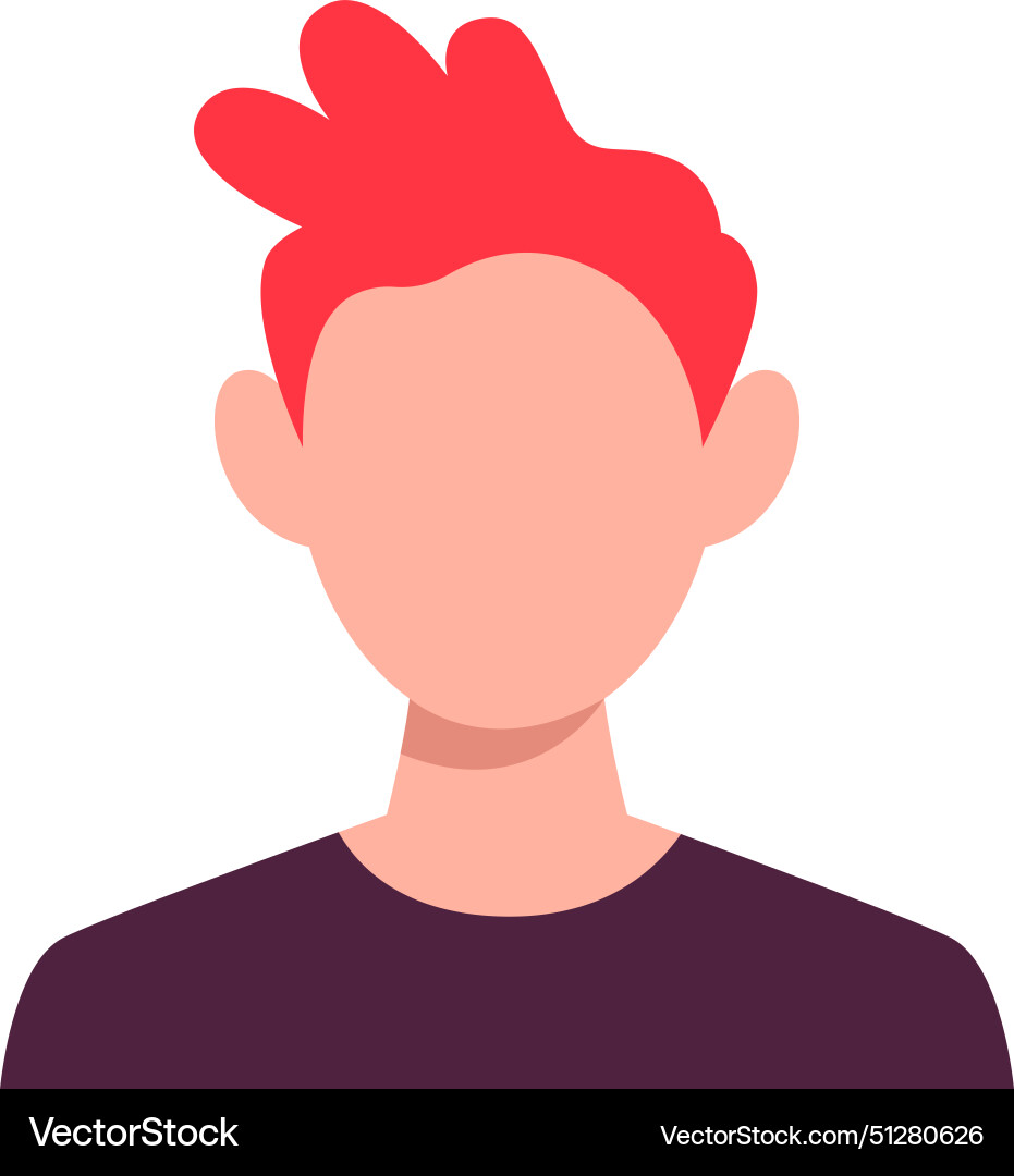 Man avatar profile Royalty Free Vector Image - VectorStock