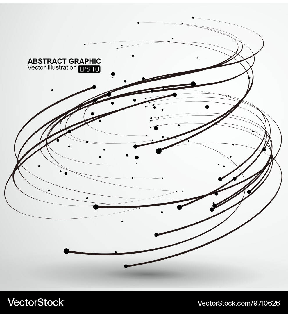 Tornadoabstract graphics vector image