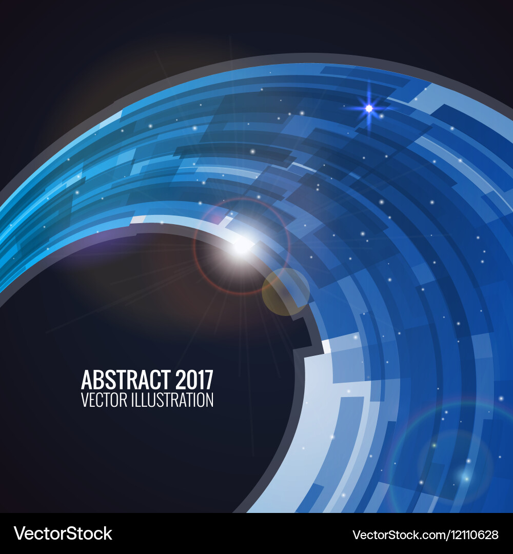 Abstraction in the form of a rainbow vector image