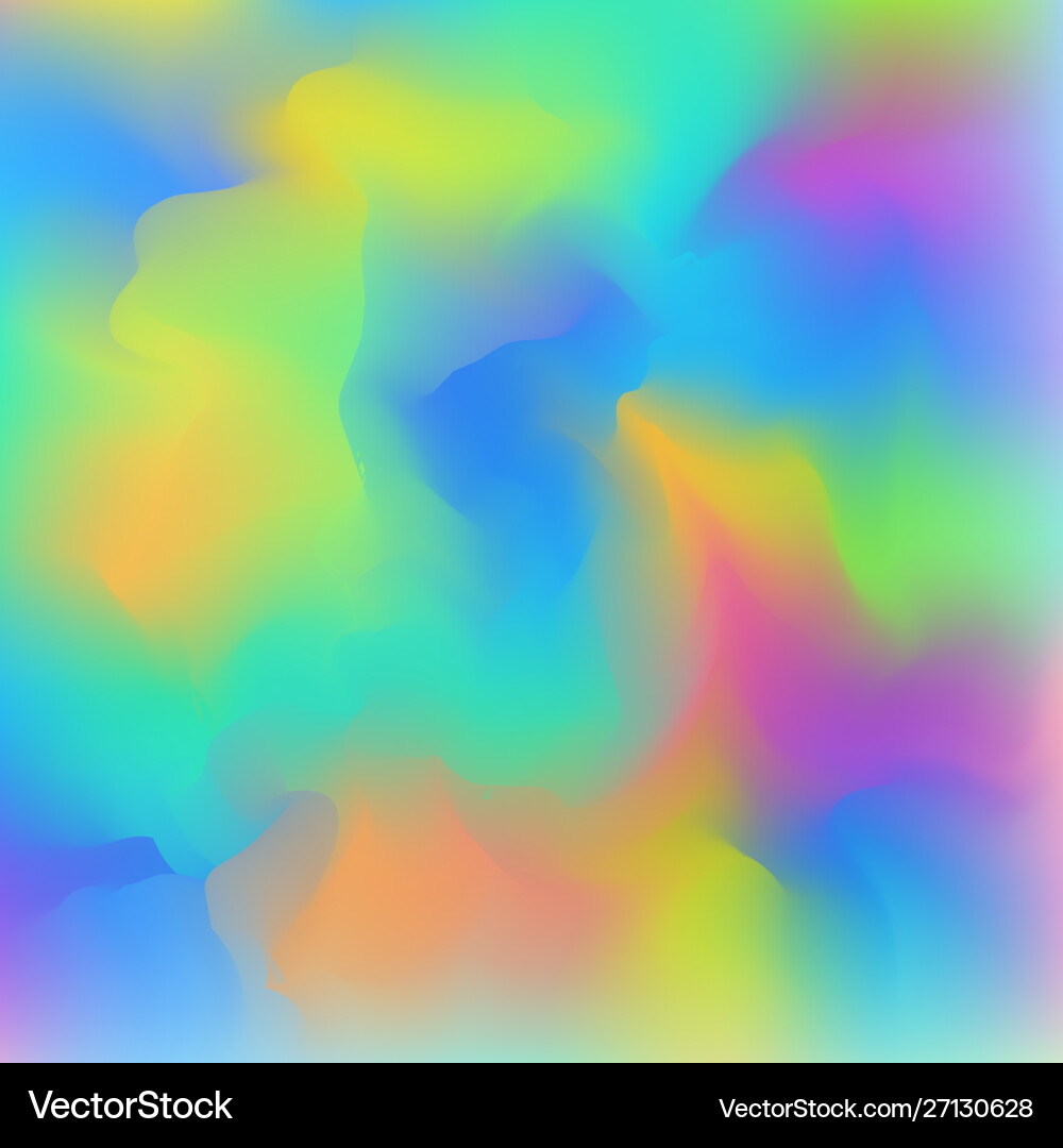Fluid Colorful Abstract Background Vector Image