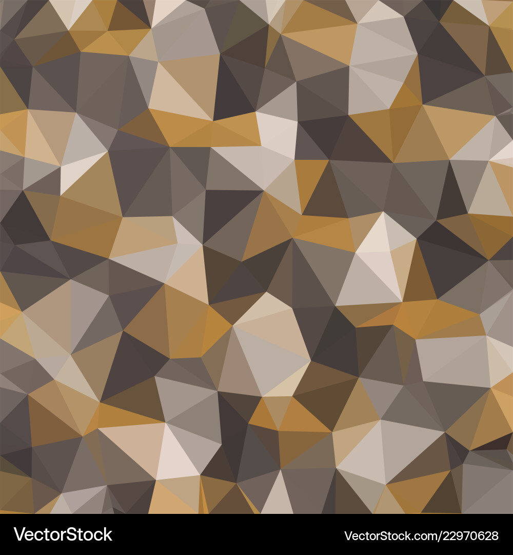 Gold triangular low poly mosaic abstract pattern Gold triangular low poly mosaic abstract pattern vector image