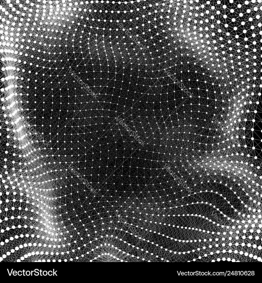 Netzwerk Hintergrund Verbindungsstruktur cobweb 3d Vektorbild