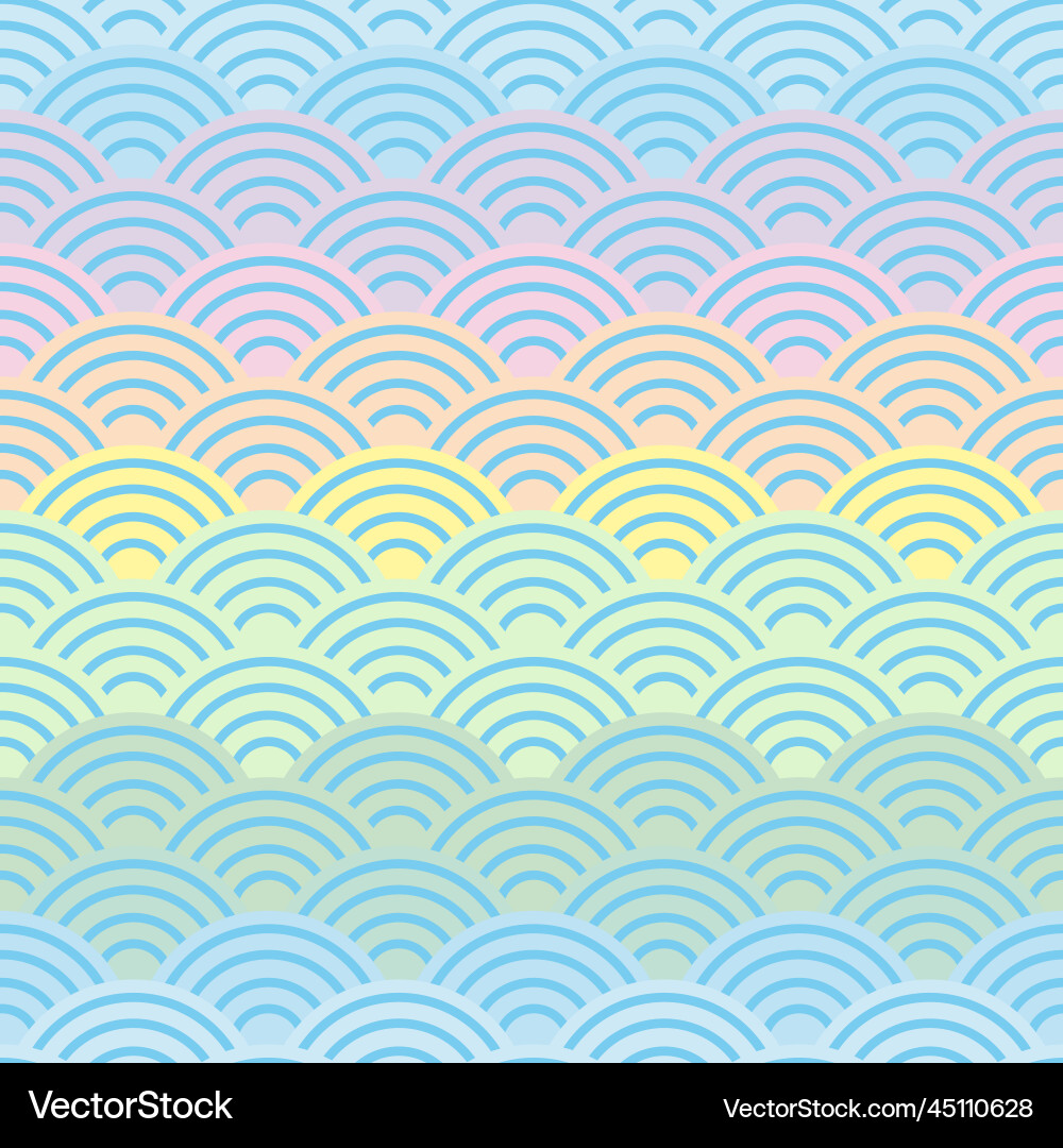 Rainbow seamless pattern abstract scales simple Rainbow seamless pattern abstract scales simple vector image