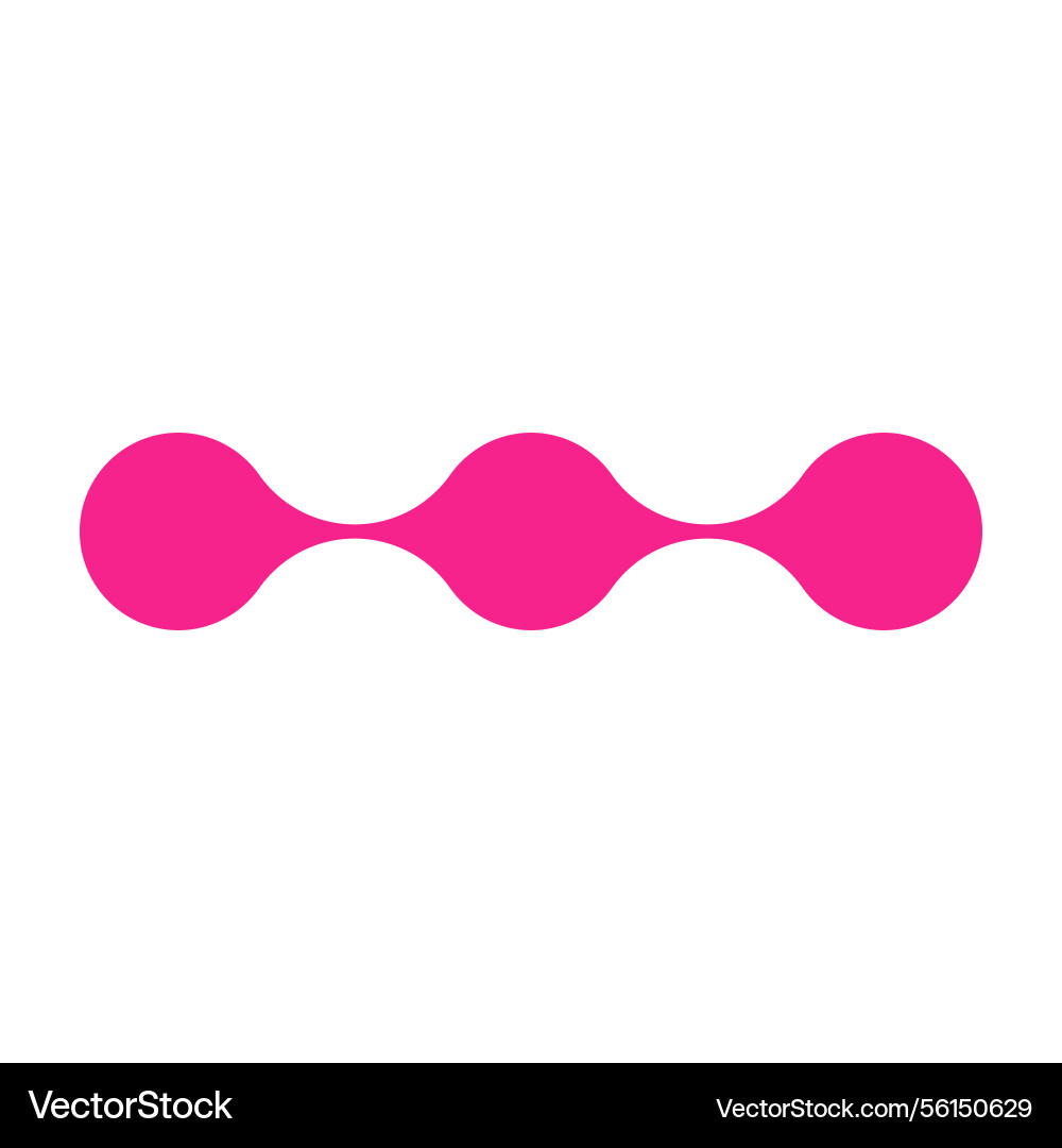 Pink circle blob connect pattern organic morphing Pink circle blob connect pattern organic morphing Vector Image