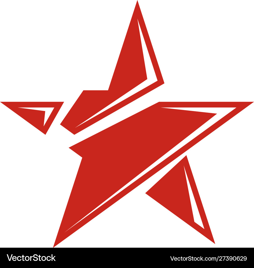 Star Symbol of Power & Ideology Vector Image