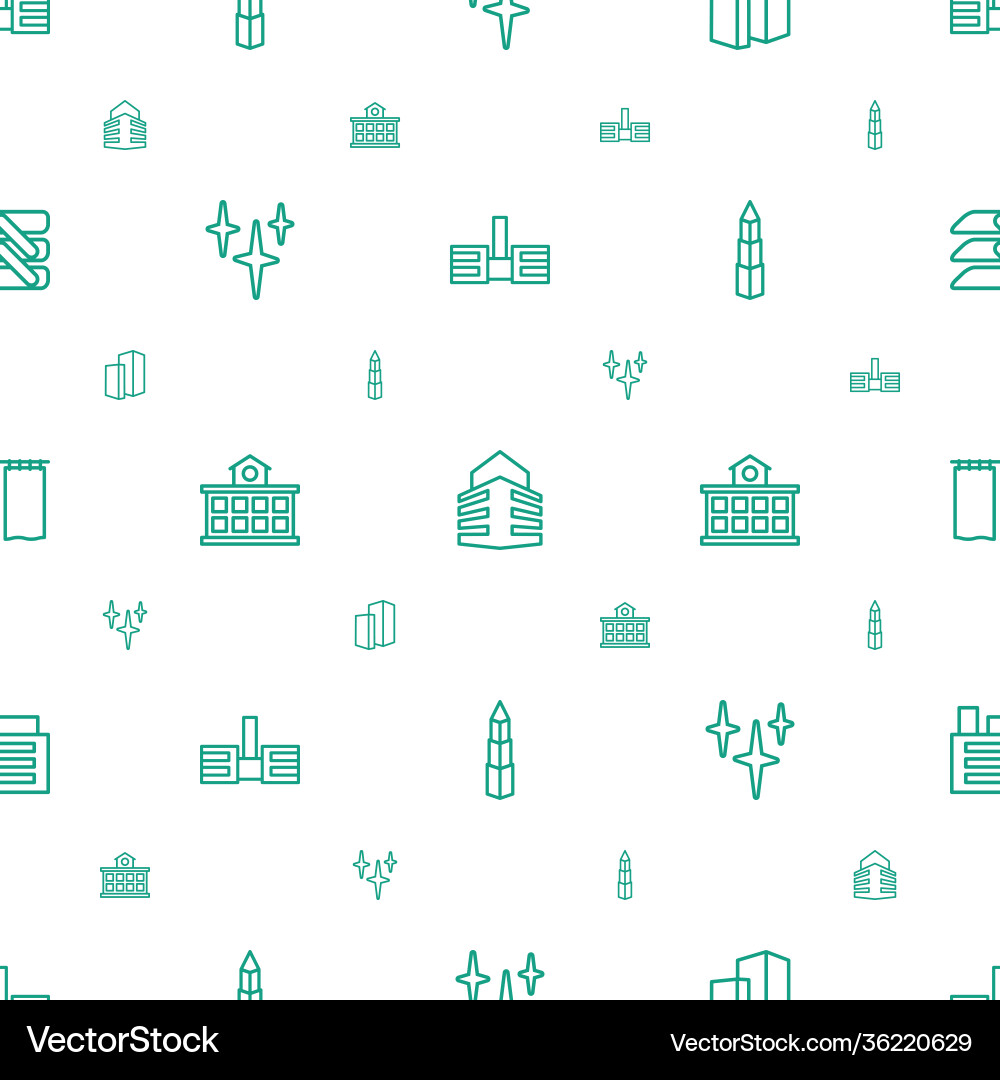 Window icons pattern seamless white background vector image