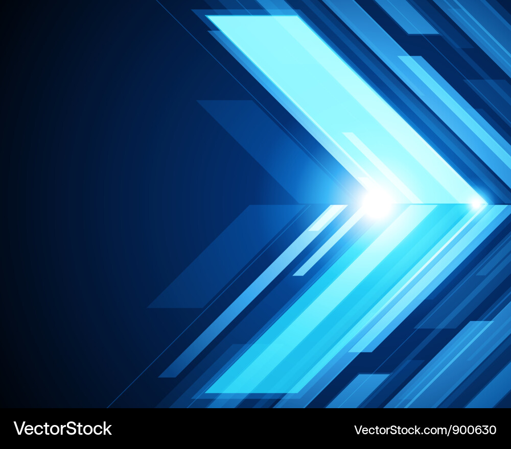Abstract Technology Lines Background Vector Image
