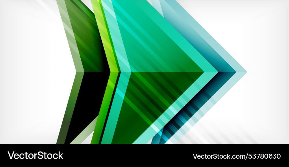 Arrows with 3d effect abstract background Arrows with 3d effect abstract background Vector Image