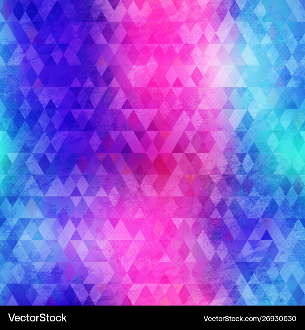 Geometric Triangle Pattern vector image