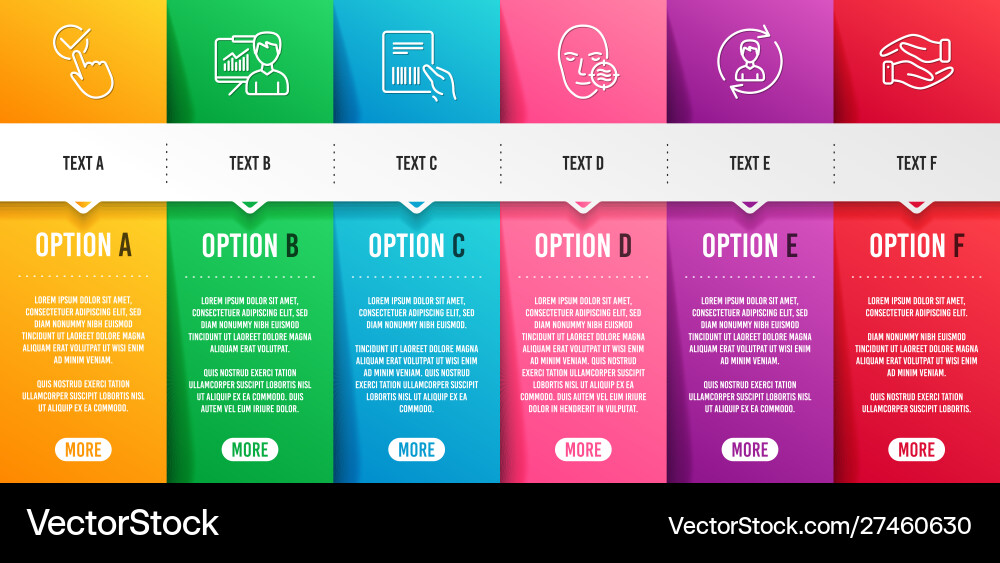 Human resources presentation and checkbox icons Human resources presentation and checkbox icons vector image
