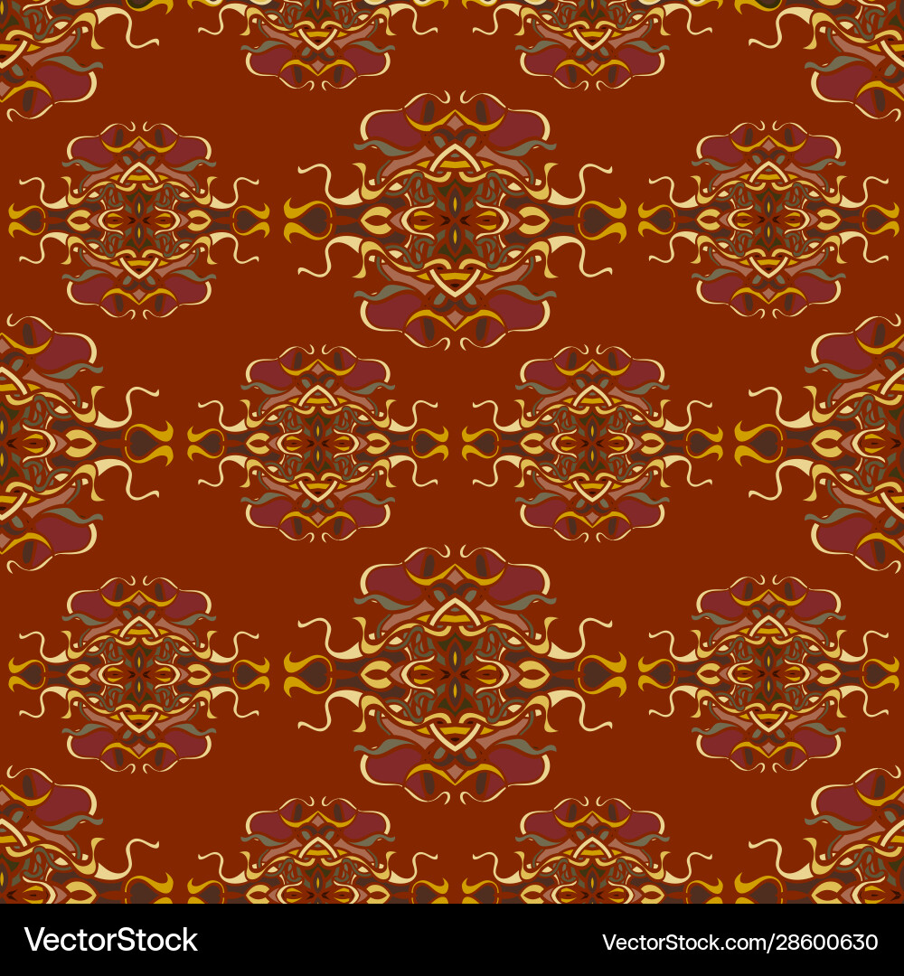 Seamless pattern with colorful abstract shape Seamless pattern with colorful abstract shape vector image
